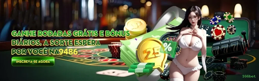 Imagem promocional da plataforma 166bet
